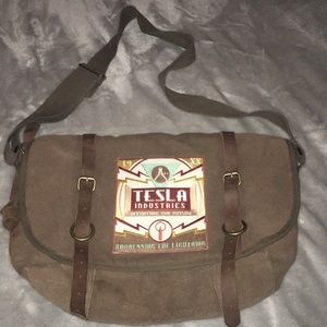 Tesla messenger bag